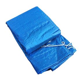 8ft Swimming Pool Round Cover Protector Dustproof Waterproof Paddling Pool Cover (Option: )