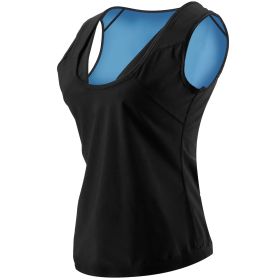 Women Sweat Vest Waist Trainer Shaper Heat Trapping Pullover Sweat Gym Vest Slimmer Sauna suits Sweat Body Shaper Vest (Option: 2XL - 3XL)