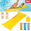 Inflatable Pool Float Raft Foldable Float Lounge Chair Swimming Pool Water Mat with Pillow Air Mat Mattress For Adults & Kids