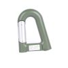 2200mAh Power Bank w/Emergency Flashlight Compass Carabiner-Shaped Hiking Camping Use